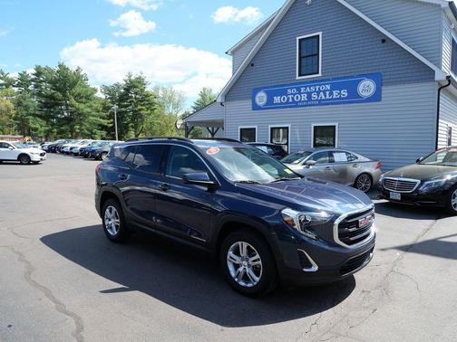 Blue Steel Metallic 2019 GMC Terrain SLE