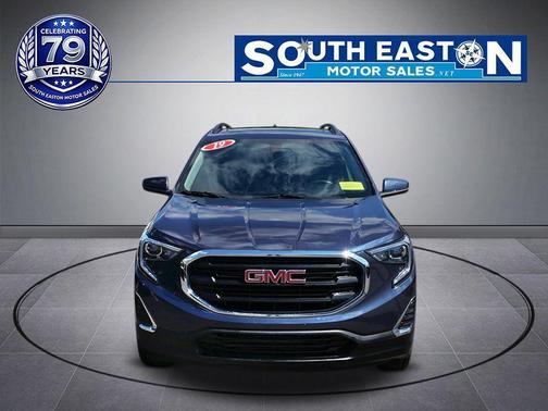 Blue Steel Metallic 2019 GMC Terrain SLE