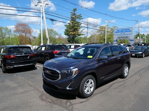 Blue Steel Metallic 2019 GMC Terrain SLE