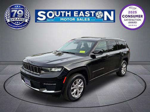 Diamond Black Crystal Pearlcoat 2021 Jeep Grand Cherokee L Limited