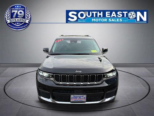 Diamond Black Crystal Pearlcoat 2021 Jeep Grand Cherokee L Limited