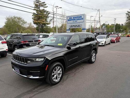 Diamond Black Crystal Pearlcoat 2021 Jeep Grand Cherokee L Limited