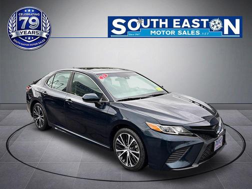 Galactic Aqua Mica 2019 Toyota Camry LE