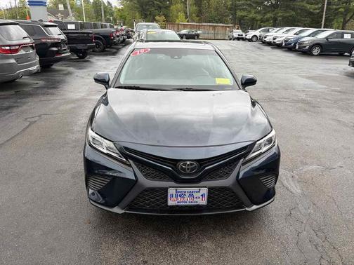 Galactic Aqua Mica 2019 Toyota Camry LE