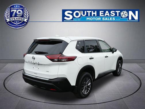 Glacier White 2021 Nissan Rogue S