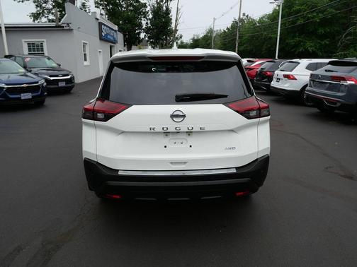 Glacier White 2021 Nissan Rogue S