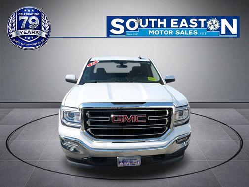 Summit White 2018 GMC Sierra 1500 SLE
