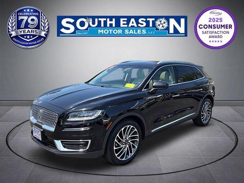 Infinite Black Metallic 2019 Lincoln Nautilus Reserve