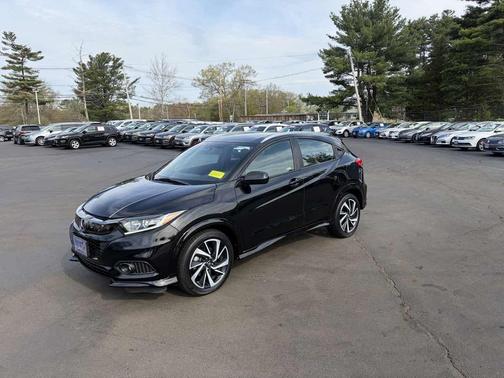 Crystal Black Pearl 2019 Honda HR-V Sport
