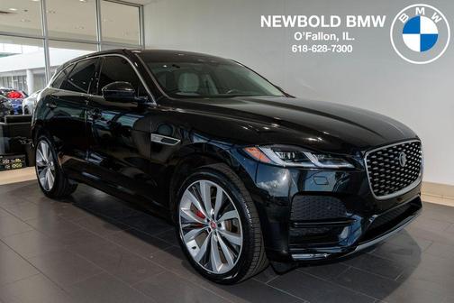 Santorini Black 2022 Jaguar F-PACE S P250 AWD Automatic