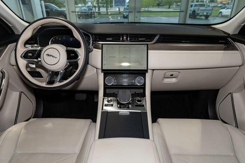 Santorini Black 2022 Jaguar F-PACE S P250 AWD Automatic