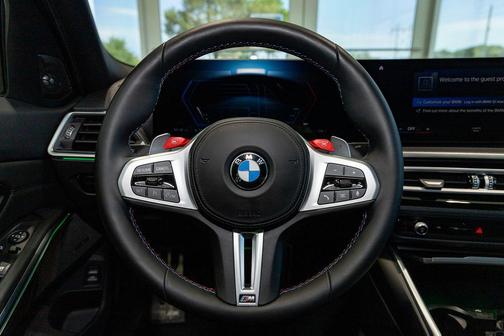 Green Metallic 2024 BMW M3 Competition xDrive