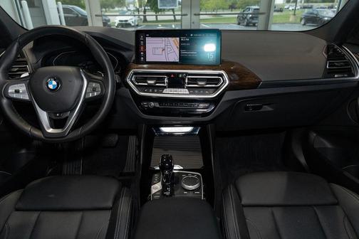 Black Sapphire Metallic 2023 BMW X3 xDrive30i