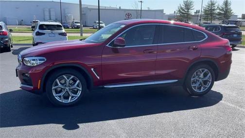 Flamenco Red Metallic 2021 BMW X4 xDrive30i