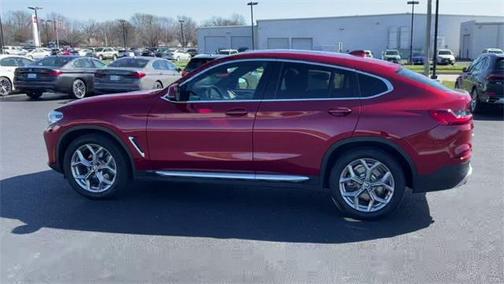 Flamenco Red Metallic 2021 BMW X4 xDrive30i