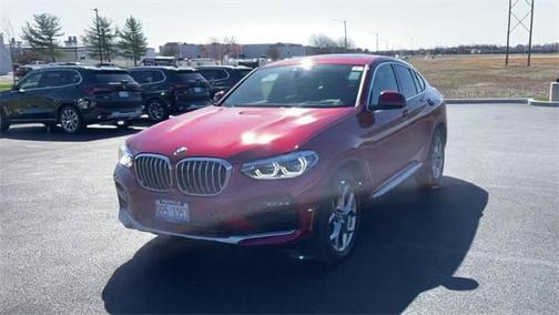 Flamenco Red Metallic 2021 BMW X4 xDrive30i