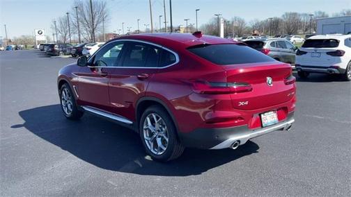 Flamenco Red Metallic 2021 BMW X4 xDrive30i