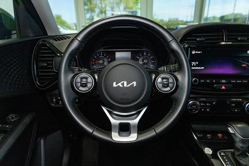Undercover Green 2022 Kia Soul EX