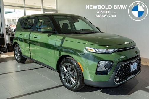 Undercover Green 2022 Kia Soul EX