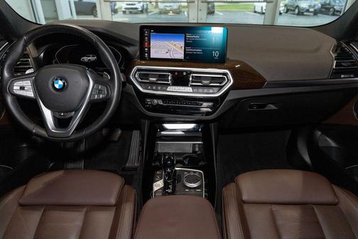 White Metallic 2022 BMW X3 xDrive30i