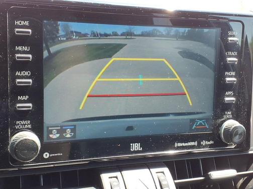 Blizzard Pearl w/Midnight Black Roof 2020 Toyota RAV4 Hybrid SE