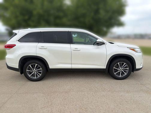 Blizzard Pearl 2019 Toyota Highlander XLE