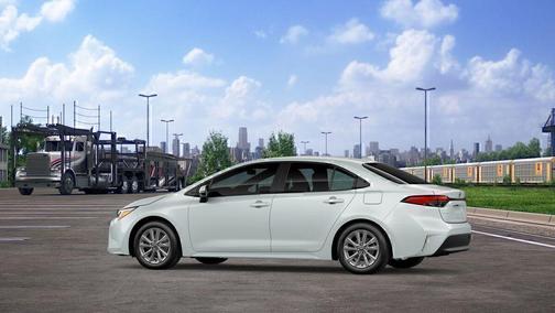 Wind Chill Pearl 2026 Toyota Corolla Hybrid XLE