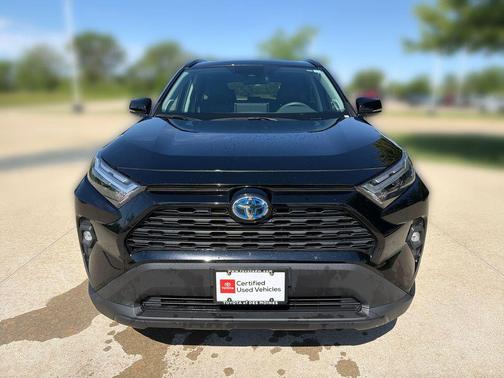 Midnight Black Metallic 2022 Toyota RAV4 Hybrid XLE Premium