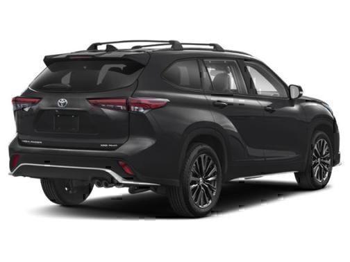 Midnight Black Metallic 2025 Toyota Highlander XSE