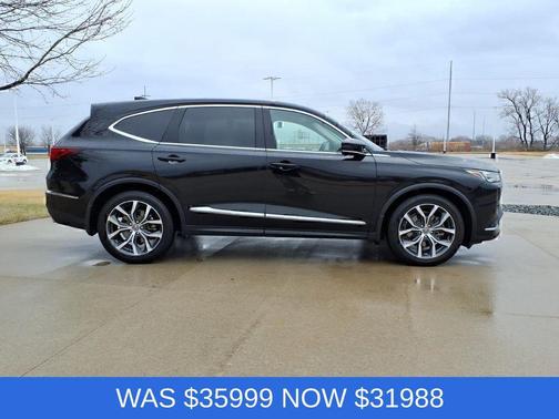 Majestic Black Pearl 2023 Acura MDX Technology Package