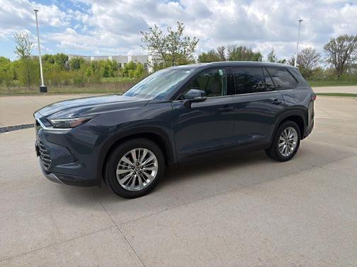 Storm Cloud 2025 Toyota Grand Highlander Platinum