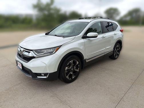 Platinum White Pearl 2019 Honda CR-V Touring