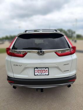 Platinum White Pearl 2019 Honda CR-V Touring