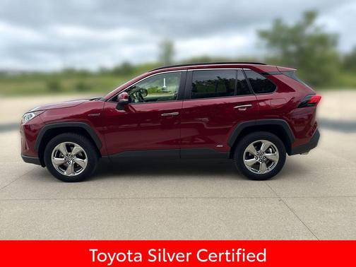 Ruby Flare Pearl 2019 Toyota RAV4 Hybrid Limited