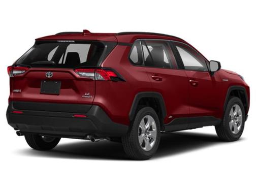 Ruby Flare Pearl 2021 Toyota RAV4 Hybrid LE