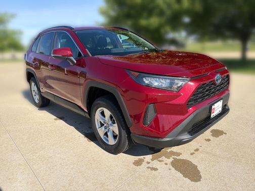 Ruby Flare Pearl 2021 Toyota RAV4 Hybrid LE