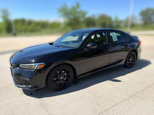 Crystal Black Pearl 2023 Honda Civic Si Base