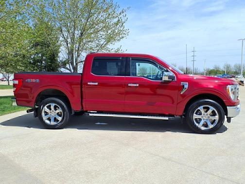 Rapid Red Metallic Tinted Clearcoat 2023 Ford F-150 Lariat