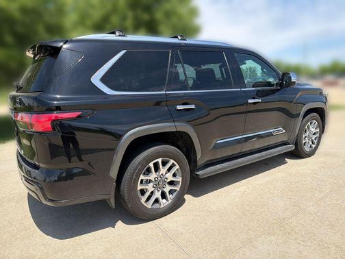 Midnight Black Metallic 2025 Toyota Sequoia 1794 Edition