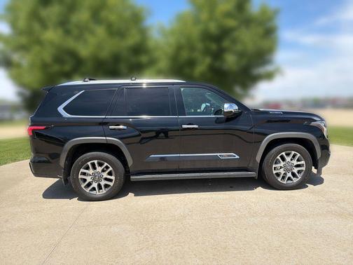 Midnight Black Metallic 2025 Toyota Sequoia 1794 Edition