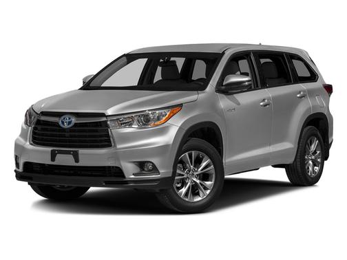 Silver Sky Metallic 2016 Toyota Highlander Hybrid Limited