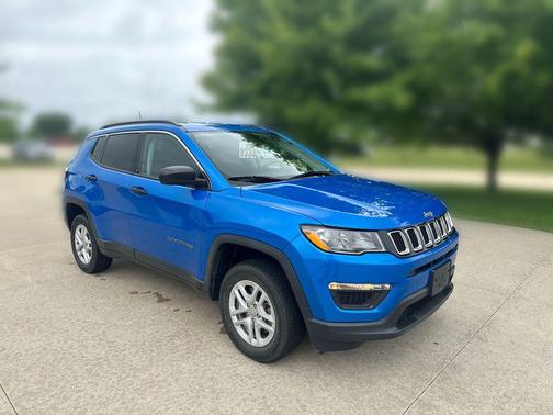 Laser Blue Pearlcoat 2021 Jeep Compass Sport