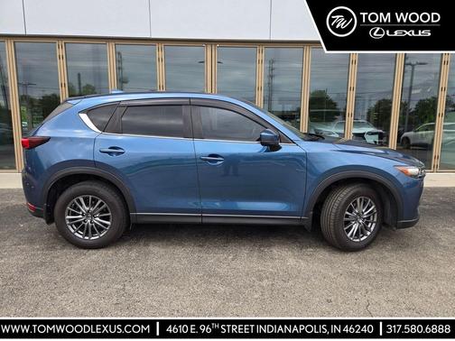 Eternal Blue Mica 2017 Mazda CX-5 Touring