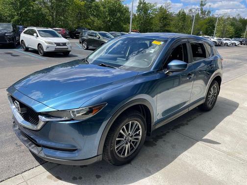 Eternal Blue Mica 2017 Mazda CX-5 Touring