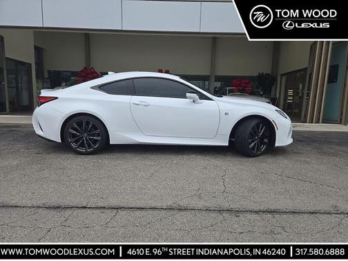 Ultra White 2023 Lexus RC 350 F Sport