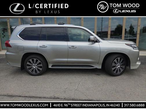 Atomic Silver 2020 Lexus LX 570 Three-Row
