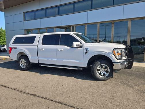 Oxford White 2021 Ford F-150 Lariat