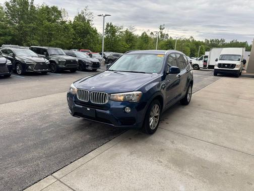 Deep Sea Blue Metallic 2017 BMW X3 xDrive28i