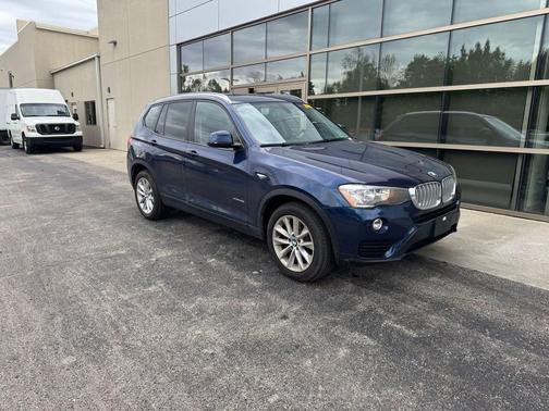 Deep Sea Blue Metallic 2017 BMW X3 xDrive28i