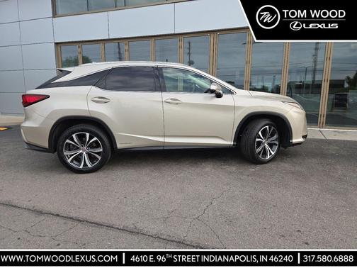 Satin Cashmere Metallic 2017 Lexus RX 450h Base